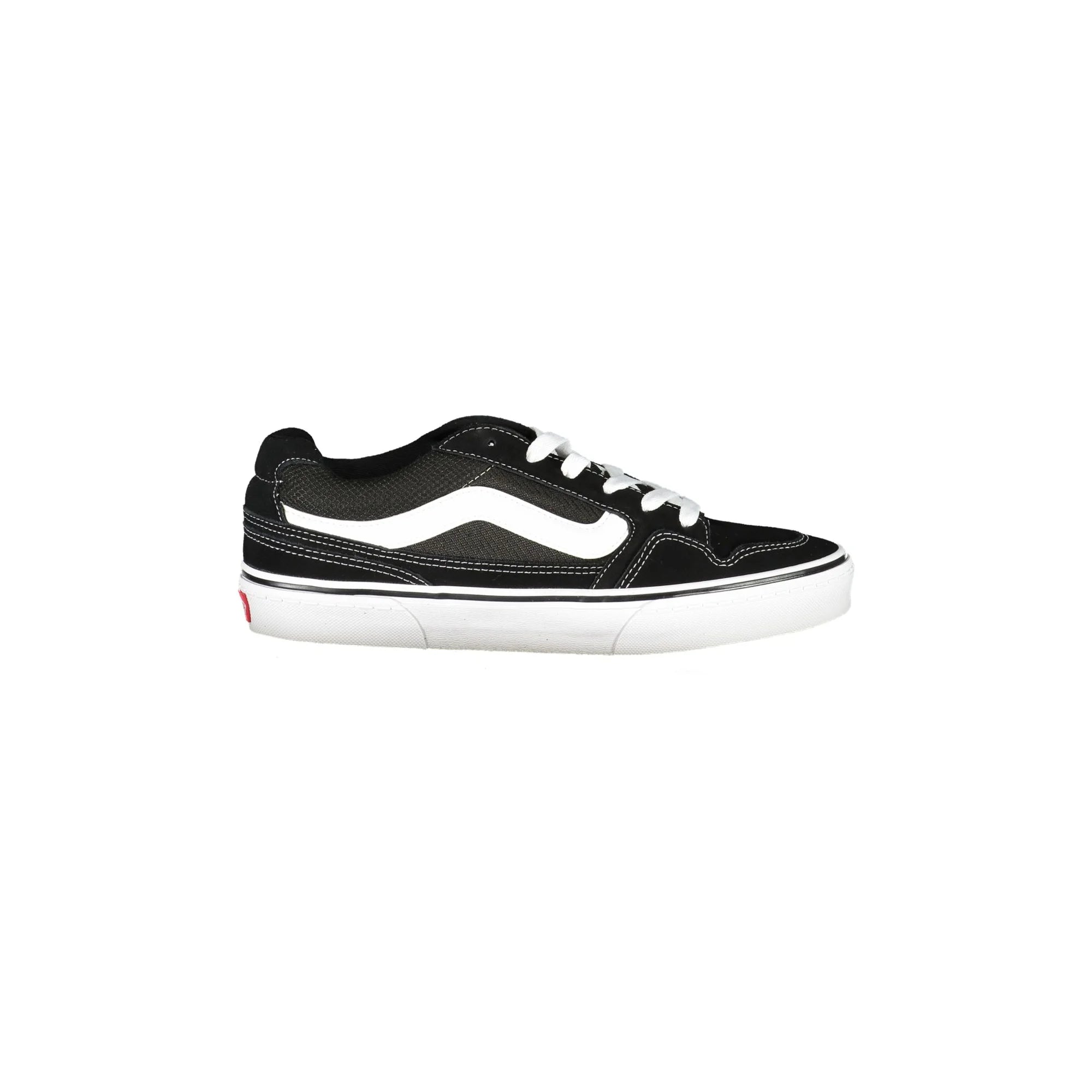 VANS Scarpe Sportive Uomo Nere con Dettagli a Contrasto Sneakers Nero - foto prodotto